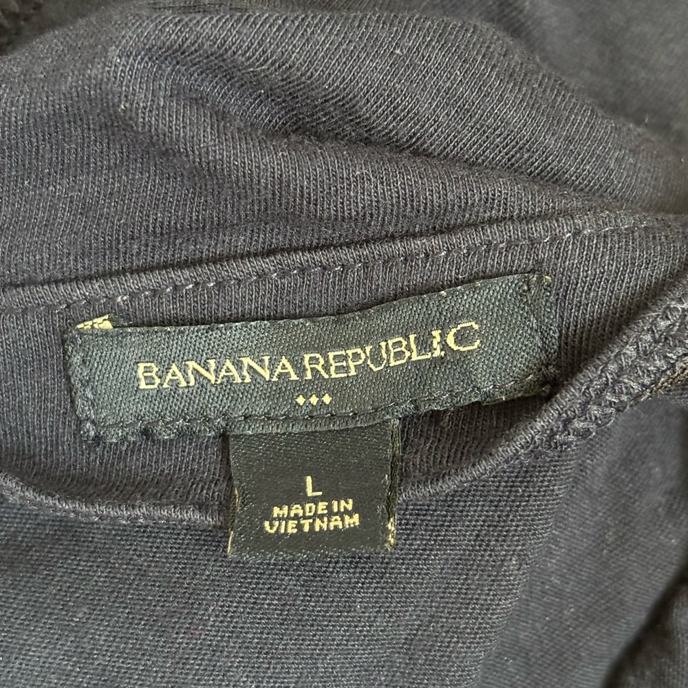 Banana Republic Navy Blue Tank Top - Picture 3 of 3